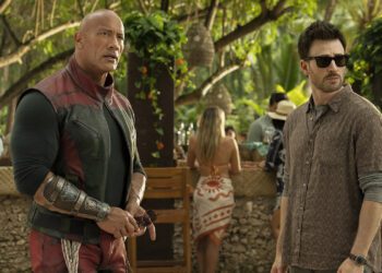 Dwayne Johnson and Chris Evans star in Red One