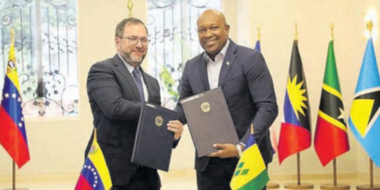 SVG, Venezuela sign agriculture deal
