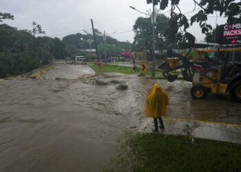 Sara downgraded to tropical depression after making landfall in Belize, expected to weaken further