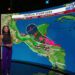 Sara raining out over Central America while the destructive US hurricane season draws to a close