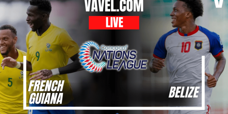 Summary: French Guyana 2-2 Belice in CONCACAF Nations League | November 19, 2024