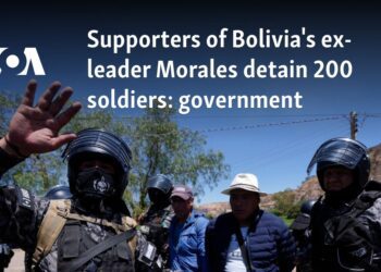 Supporters of Bolivia's ex-leader Morales detain 200 soldiers: government