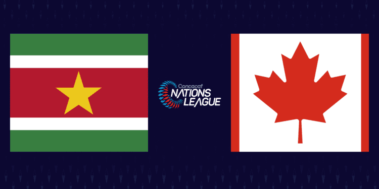 Suriname vs. Canada: How to watch, stream Concacaf Nations League quarterfinal