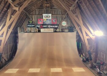Tallest public half-pipe in North America sits in a barn in Grafton. Now, it might shut down.