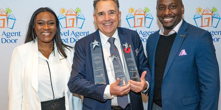 The Travel Agent Next Door receives three Sandals STAR Awards