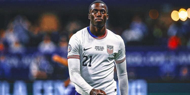 Tim Weah back with USMNT after Copa América red card, coaching change