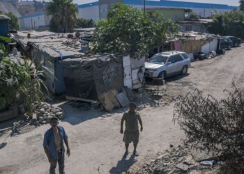 Tres años después de la llegada de Amazon, este barrio de Tijuana sigue siendo uno de los más pobres de la ciudad
