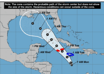 Tropical Storm Rafael forms in Caribbean Sea