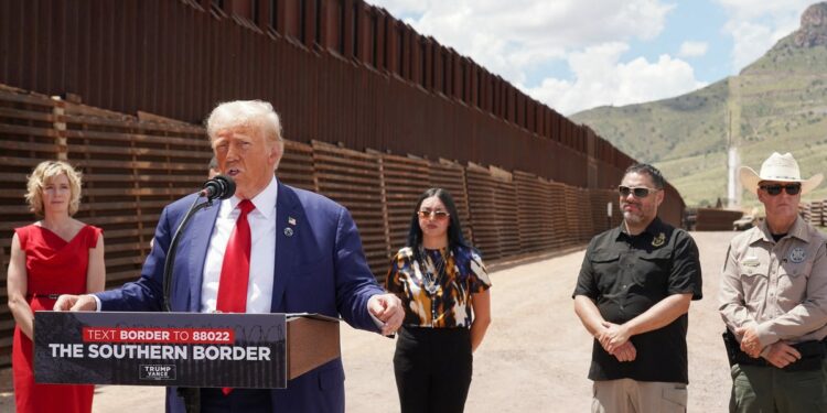 Trump swept Arizona border counties, even blue, Latino ones