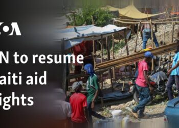 UN to resume Haiti aid flights