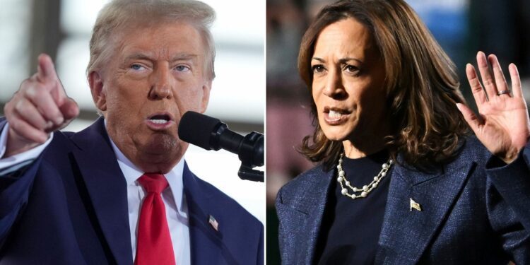 US election latest: Harris and Trump tied in first official result of election - as polling day dawns for millions of Americans | US News