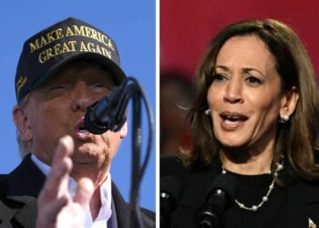 US election latest: Shock poll puts Harris ahead in ruby red state; Biden says Trump is someone 'you'd like to smack in the ass' | US News