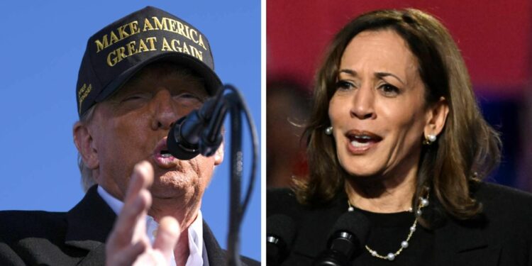 US election latest: Shock poll puts Harris ahead in ruby red state; Biden says Trump is someone 'you'd like to smack in the ass' | US News