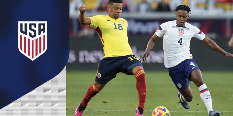 USMNT to face Colombia for 2024 Copa América prep