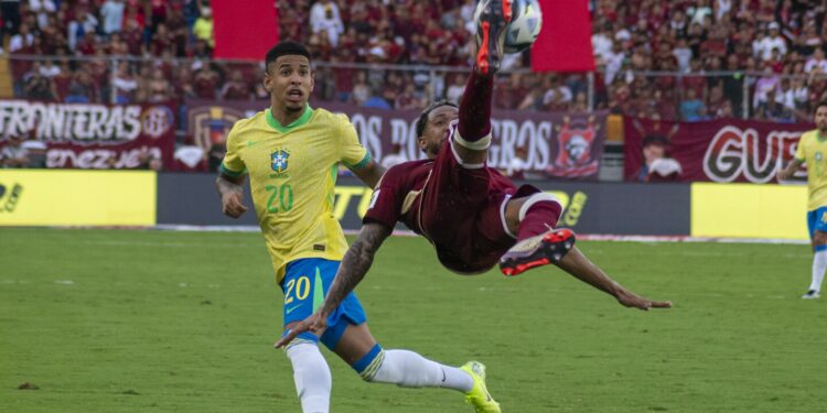 Venezuela 1-1 Brazil: Raphinha goal not enough for Selecao