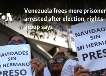 Venezuela frees more prisoners arrested after election, rights group says
