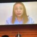 María Corina Machado appears virtually from Venezuela for a conversation with Larry Diamond at an FSI event.