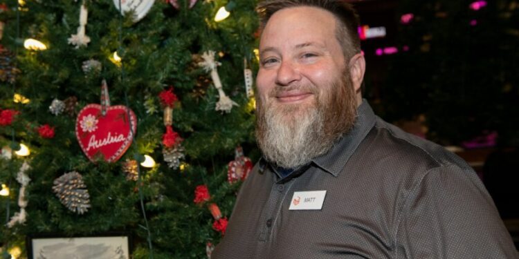 Matt Porth at the Museum of Science and Industry’s