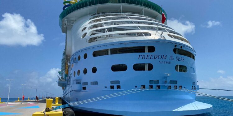 Why are cruise ships registered in other countries?