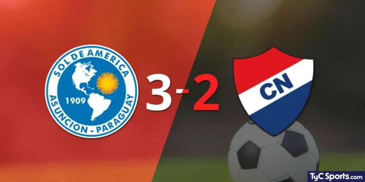 ◉ Sol de América vs. Nacional (P) en vivo: seguí el partido minuto a minuto