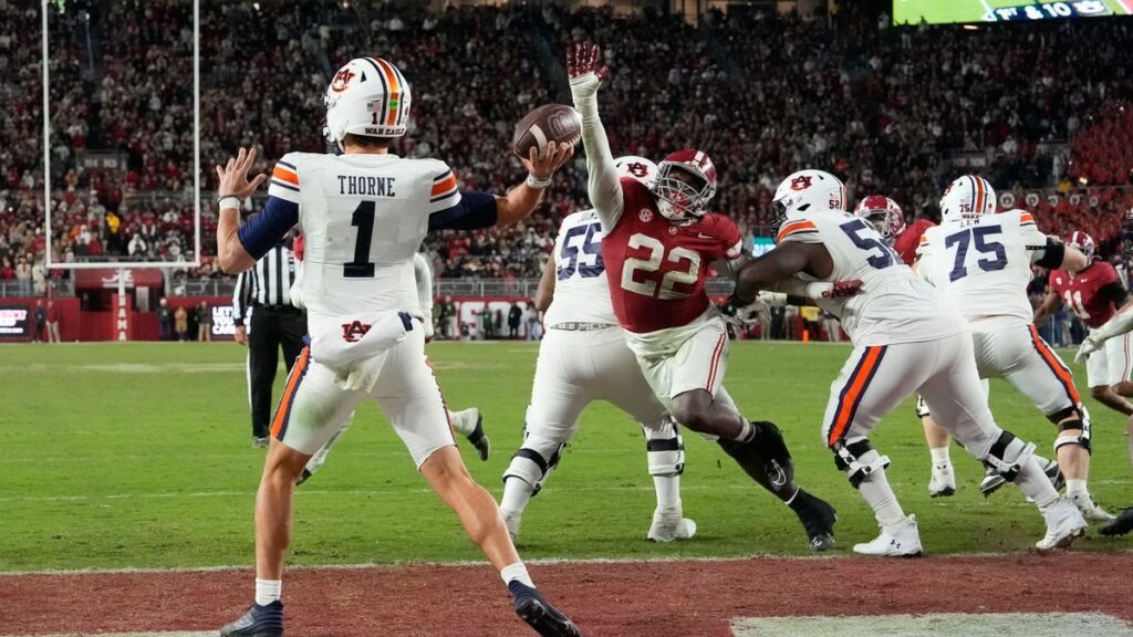 Where is Alabama football in Week 15 rankings?