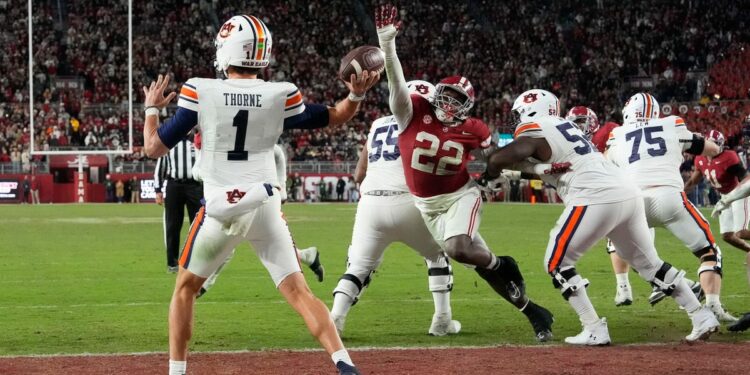 Where is Alabama football in Week 15 rankings?