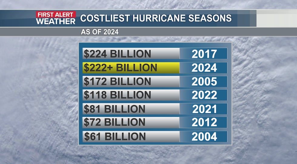 Cost amount of the 2024 year came into second place with over 220 Billion Dollars