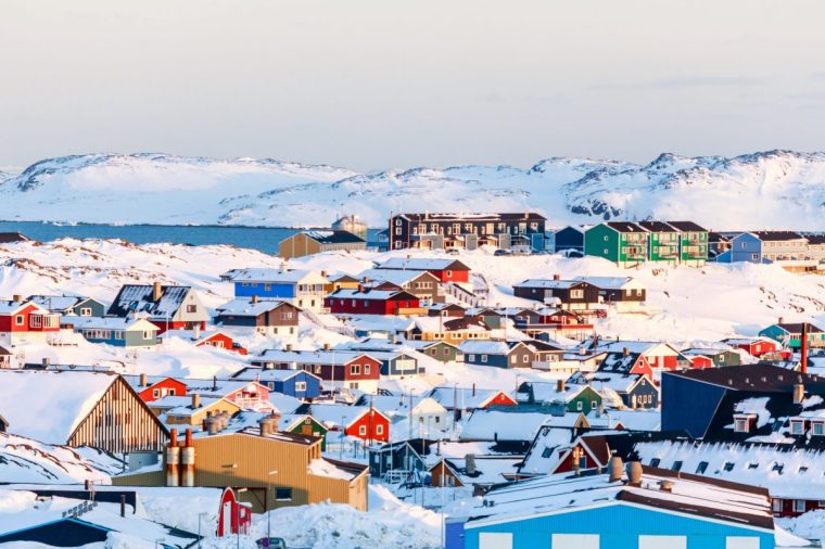 Nuuk's colourful houses in winter (Photo: Vadim Nefedov/Getty Images)