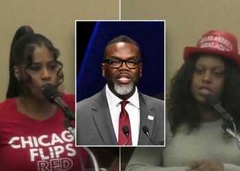 Chicago resident fumes at liberal mayor over migrant funding after fiery meeting: 'America first!'