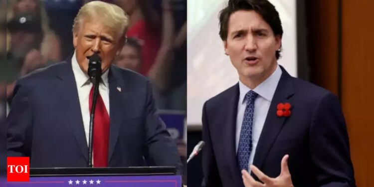 'Governor Justin Trudeau': Trump revists 'Canada should become 51st state of US' joke