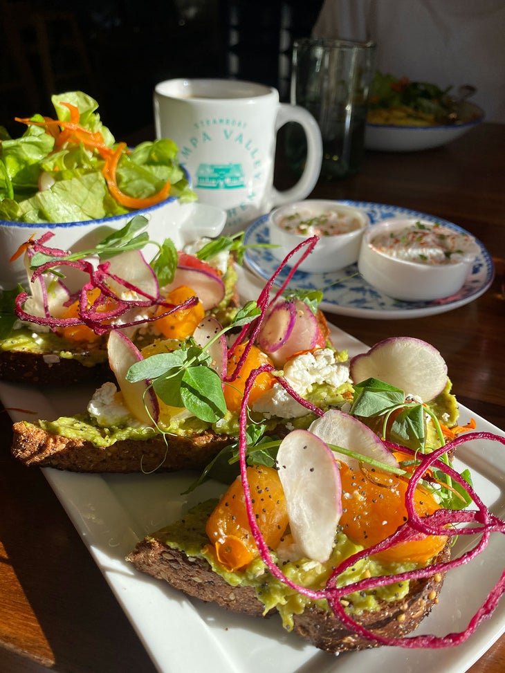 Avocado toast at Yampa Valley Kitchen in Steamboat Springs