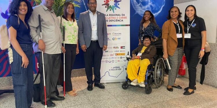 Dominican delegation attends Regional Disability Summit in Brazil