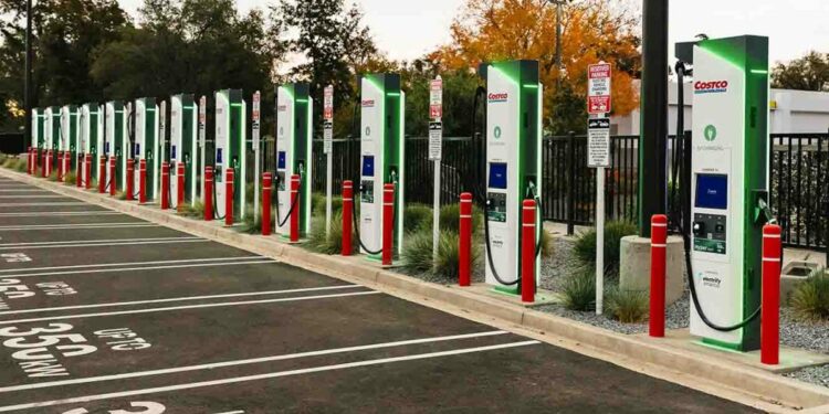 Costco and Electrify American offer EV fast charging in three states