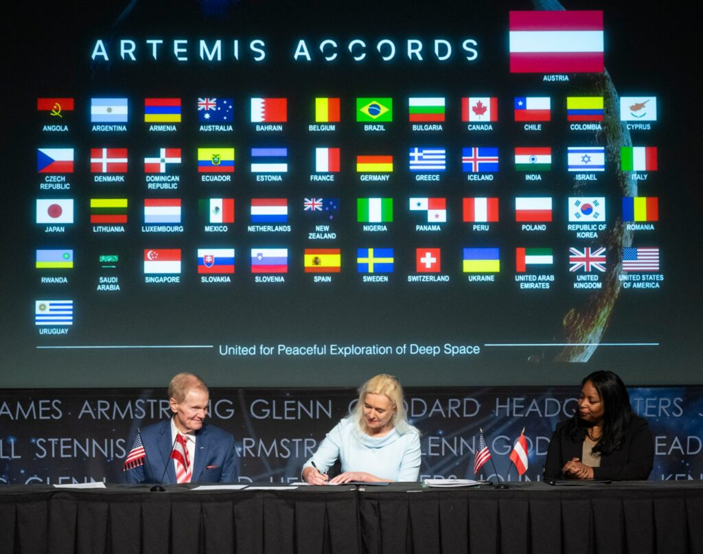 Artemis Accords Hit 50 Signatories: Panama, Austria Join