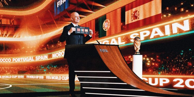 FIFA names Saudi Arabia World Cup host in 2034; six nations team up for 2030