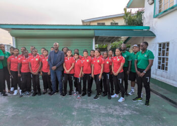Guyana departs for Suriname to compete in men’s & women’s series