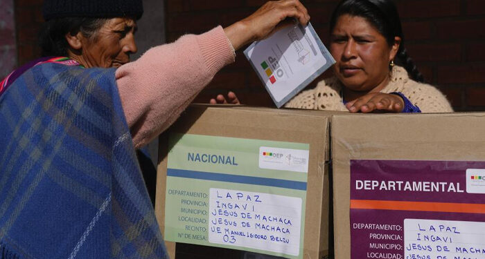 Bolivia: Tribunal Electoral inicia cómputo de votos judiciales