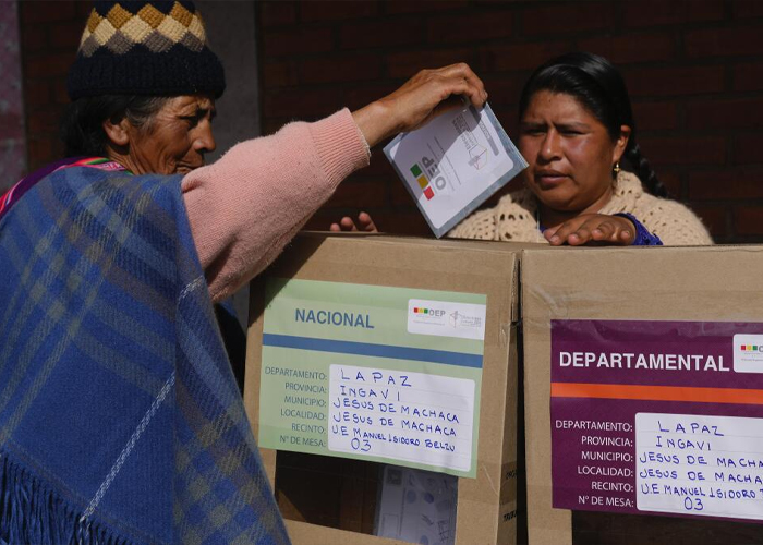 Bolivia: Tribunal Electoral inicia cómputo de votos judiciales