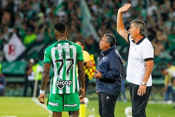 El estratega uruguayo habló acerca del partido de ida ante Atlético Nacional-crédito Juan Augusto Cardona/Colprensa