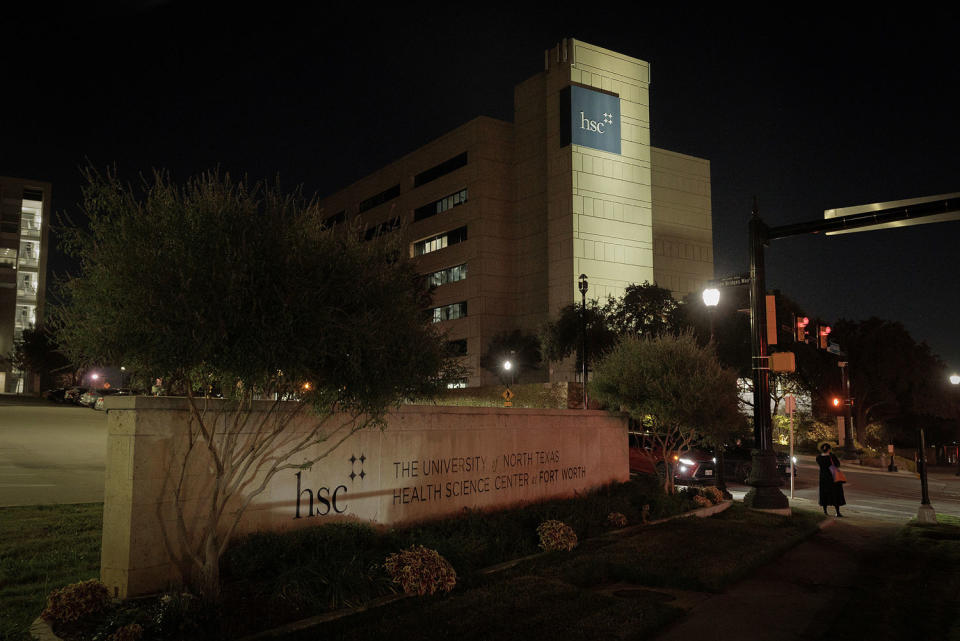 The UNT Health and Science Center  (Shelby Tauber for NBC News)