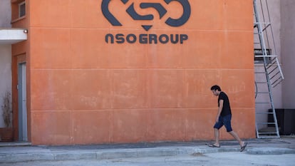 Una sucursal de la empresa israelí NSO Group, que desarrolló el software espía, en agosto de 2021.