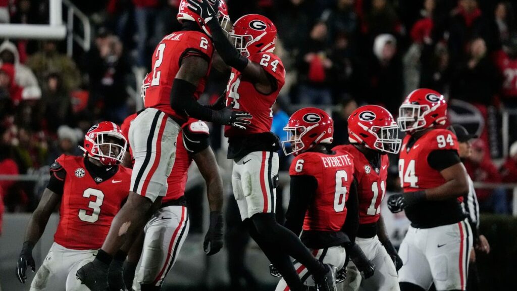 Georgia football was most watched team in the country in 2024 season