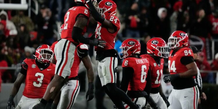 Georgia football was most watched team in the country in 2024 season