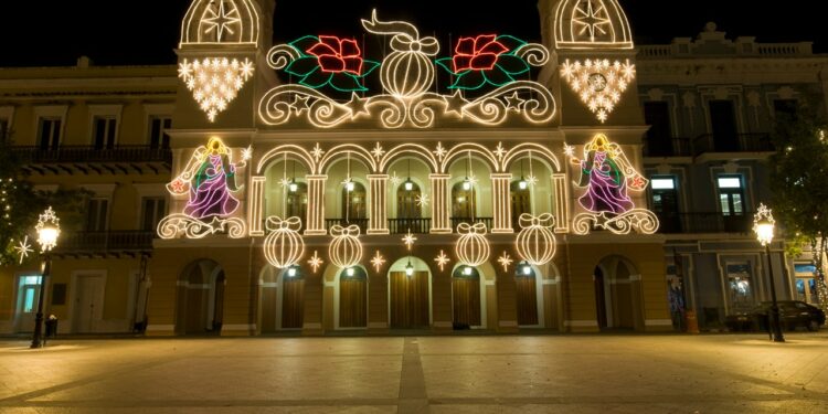 Christmas season in Puerto Rico lasts over a month, with songs being sung and lights illuminating the streets through December into January