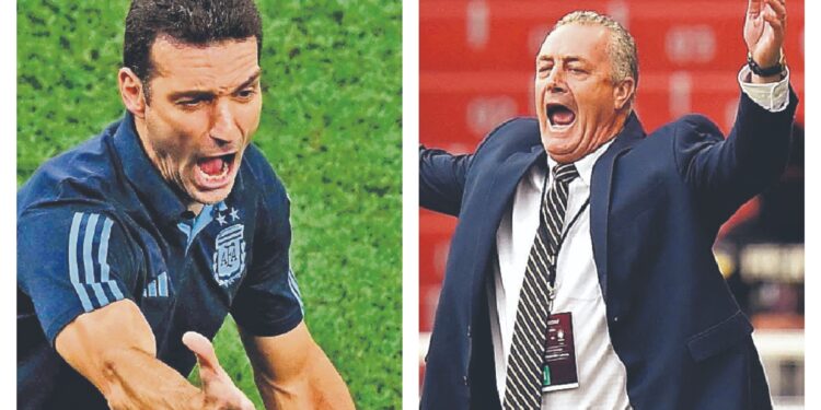 Lionel Scaloni y Gustavo Alfaro, favoritos para ganar el premio al mejor entrenador de América