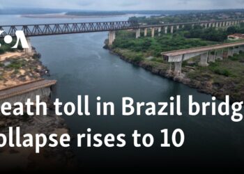 Death toll in Brazil bridge collapse rises to 10