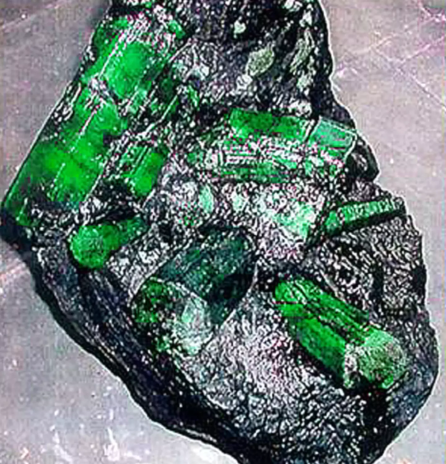 The emerald is actually made up of multiple gems (Los Angeles County Sheriff’s Department)