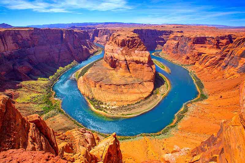 Arizona landmarks Horseshoe Bend