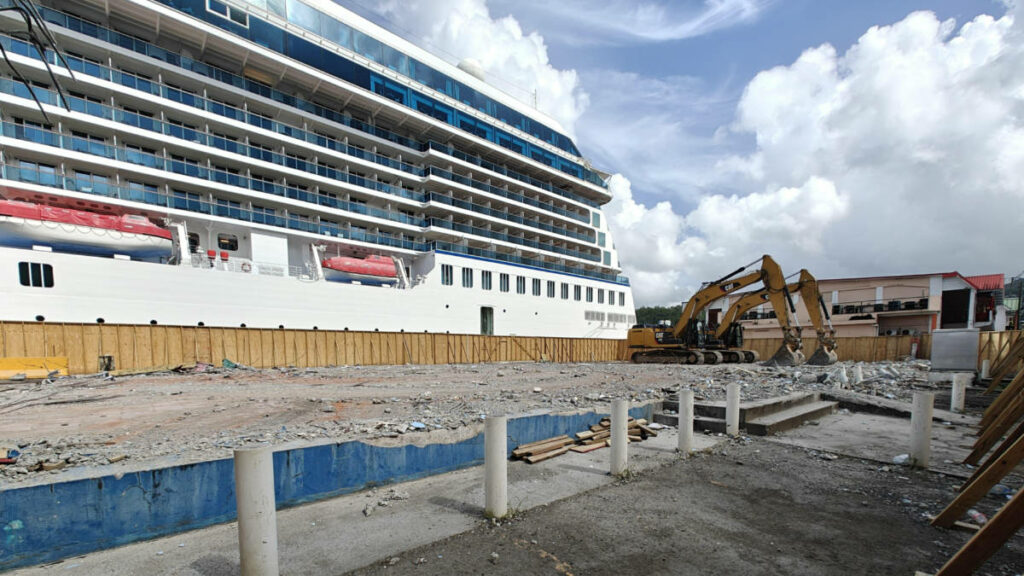 Demolition Commences at Popular Caribbean Cruise Port