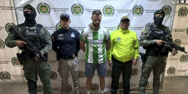 Accused "invisible" cocaine trafficker from U.K. captured in Colombia after years on the run